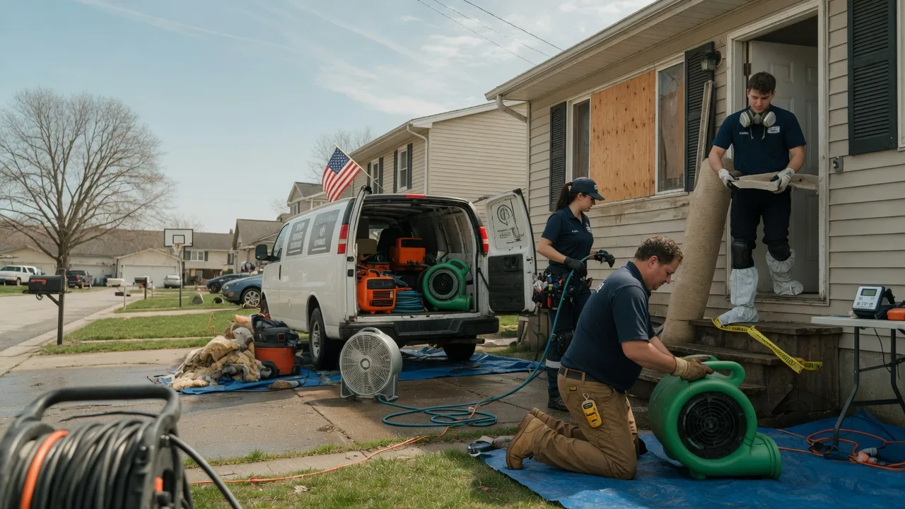 Water Damage Restoration in Eldridge, IA near me